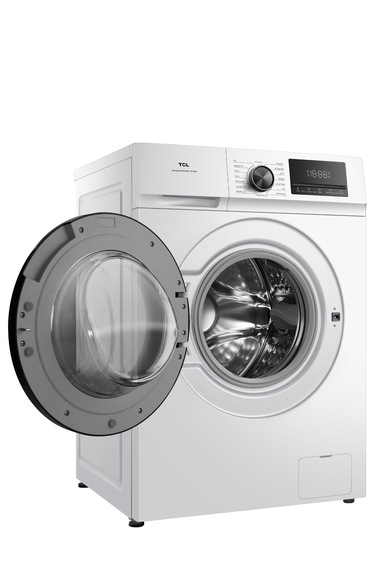 Gowan Home Tcl Free Standing Kg Spin Washing Machine White