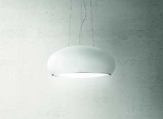 Picture of Elica 80cm Seashell Suspended Hood Matt White