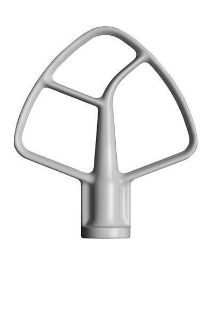 Picture of KitchenAid Flat Beater for 4.8 Litre Bowl Aluminium Made Nylon Coated Anti- Accessories Range