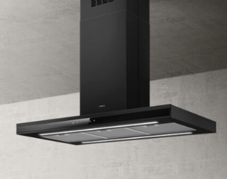 Picture of Elica 90cm Adele Island Box Hood Black