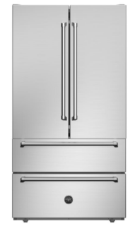 Picture of Bertazzoni French Door 90cm Fridge Freezer Stainless Steel