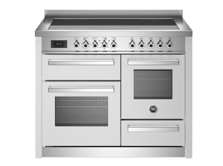 Picture of Bertazzoni Professional 110cm Range Cooker XG Oven Induction Gloss White