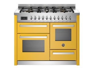 Picture of Bertazzoni Professional 110cm Range Cooker XG Oven Dual Fuel Gloss yellow