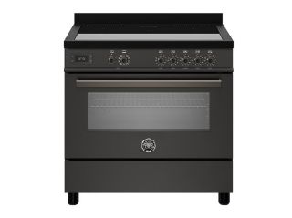 Picture of Bertazzoni Professional 90cm Range Cooker Single Oven Induction Matt Black