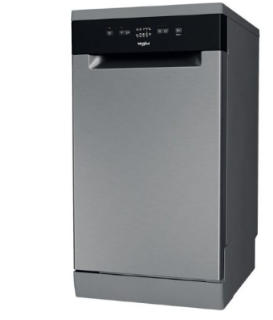 Picture of Whirlpool Freestanding Dishwasher 45cm Slimline Stainless Steel