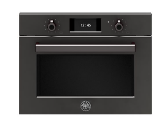 Picture of Bertazzoni Pro Series TFT 45cm Combi-Microwave Oven Matt Black Carbonio