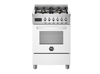 Picture of Bertazzoni  Professional 60cm Cooker Single Oven Dual Fuel Gloss White