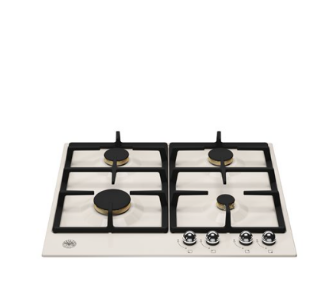 Picture of Bertazzoni Heritage Series 60cm Gas Hob Ivory Chrome