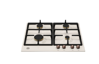 Picture of Bertazzoni Heritage Series 60cm Gas Hob Ivory Copper