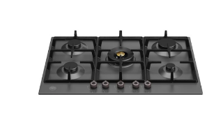 Picture of Bertazzoni Pro Series 75cm Gas Hob with Wok Burner Matt black