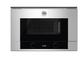 Picture of Bertazzoni Modern Series 38cm Shallow Depth Microwave Stainless Steel Black