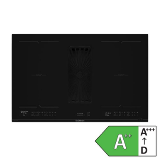 Picture of De Dietrich 80cm Venting Induction Hob 2 HoriZone Black