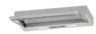 Picture of De Dietrich 60cm Telescopic Hood Stainless Steel Steel