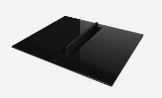 Picture of Elica 60cm Nikolatesla VELVET 4 x Zone + 1 x Bridge Zone Aspirating Hob Plinth Out Black 