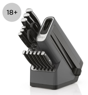 Picture of Ninja StaySharp 14-Piece Knife Set Block with Built-In Sharpener