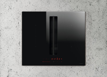 Picture of Elica 60cm Nikolatesla FIT 4 x Zone Aspirating Hob Recycling Plinth-Out Black